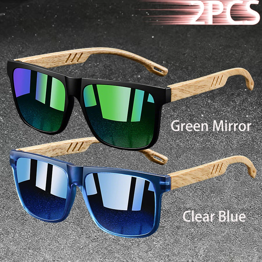 Vintage Square Frame Sunglasses - Unisex Luxury Designer UV400 Eyewear