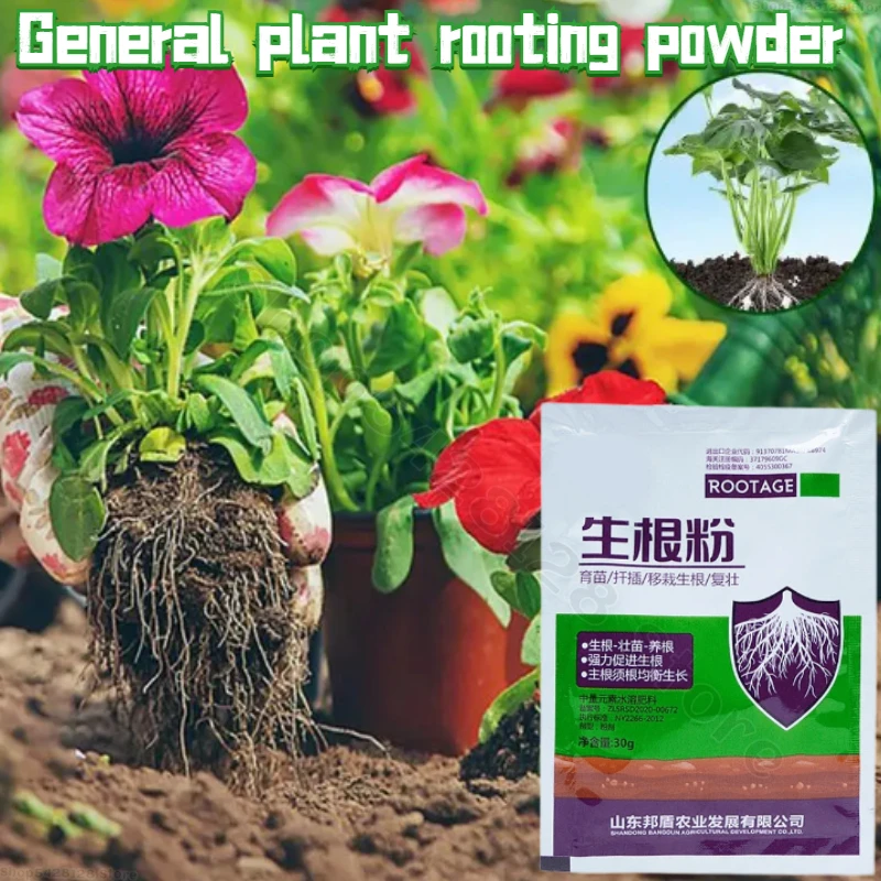 

Quick Rooting Powder Supplement Fertilizer Enhancer Blend Root Stimulator Fertilizer Rooting Hormoone for Cuttings Seed Agent