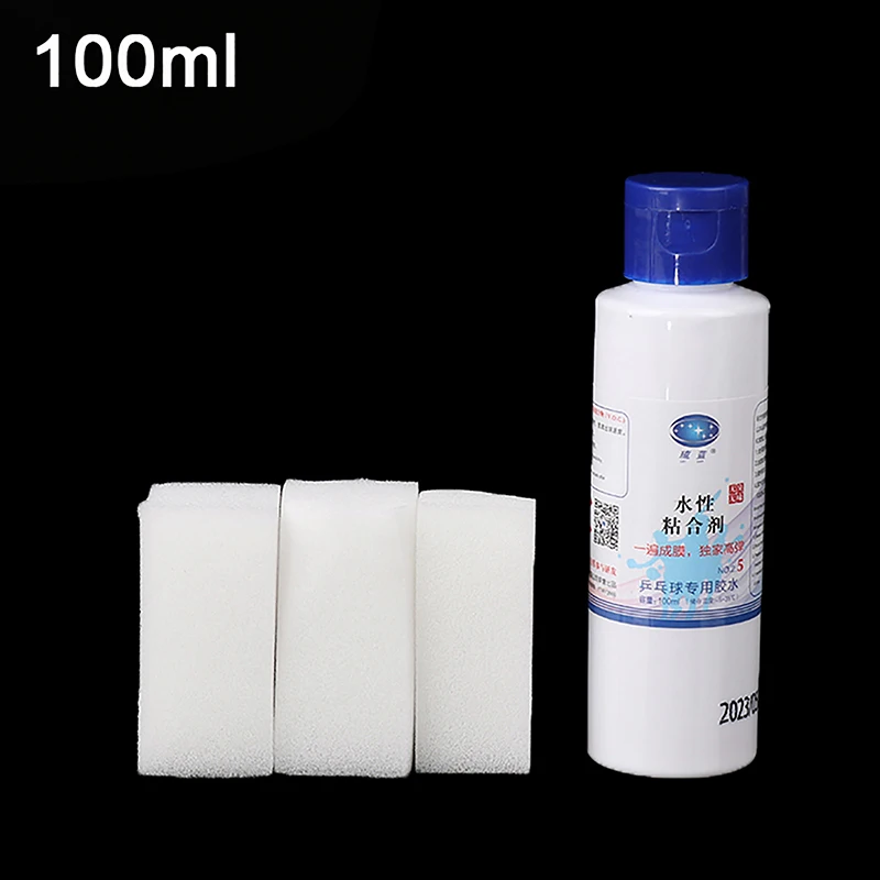 

1Pc 100ml Waterbased Glue Water Glue for Table Tennis Inorganic Glue Racket Ping Pong Speed Glue Accessories