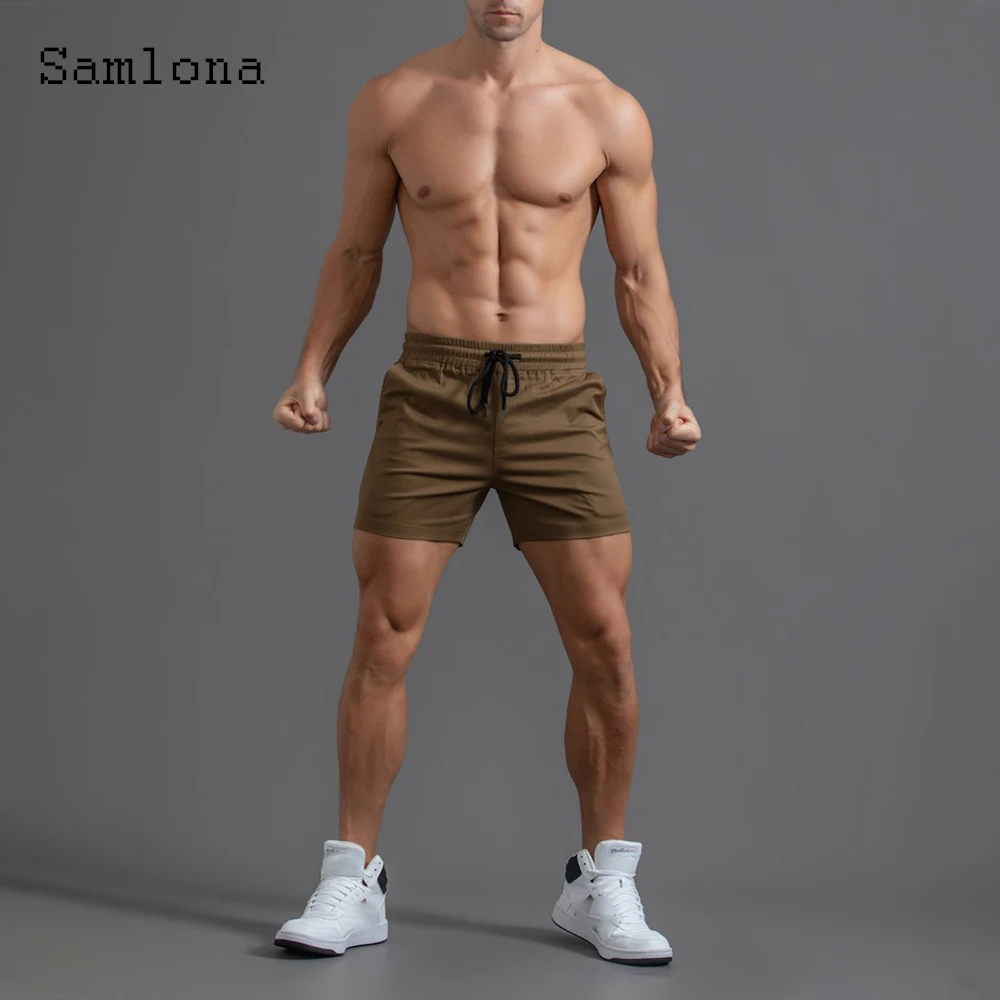 Men Fashion Leisure Shorts 2024 Summer New Sexy Lace-up Skinny Shorts Plus size 3xl Male Casual Drawstring Beach Short Pants men spliced fashion leisure shorts new summer beach shorts plus size male casual drawstring short pants sexy mens clothing 2022