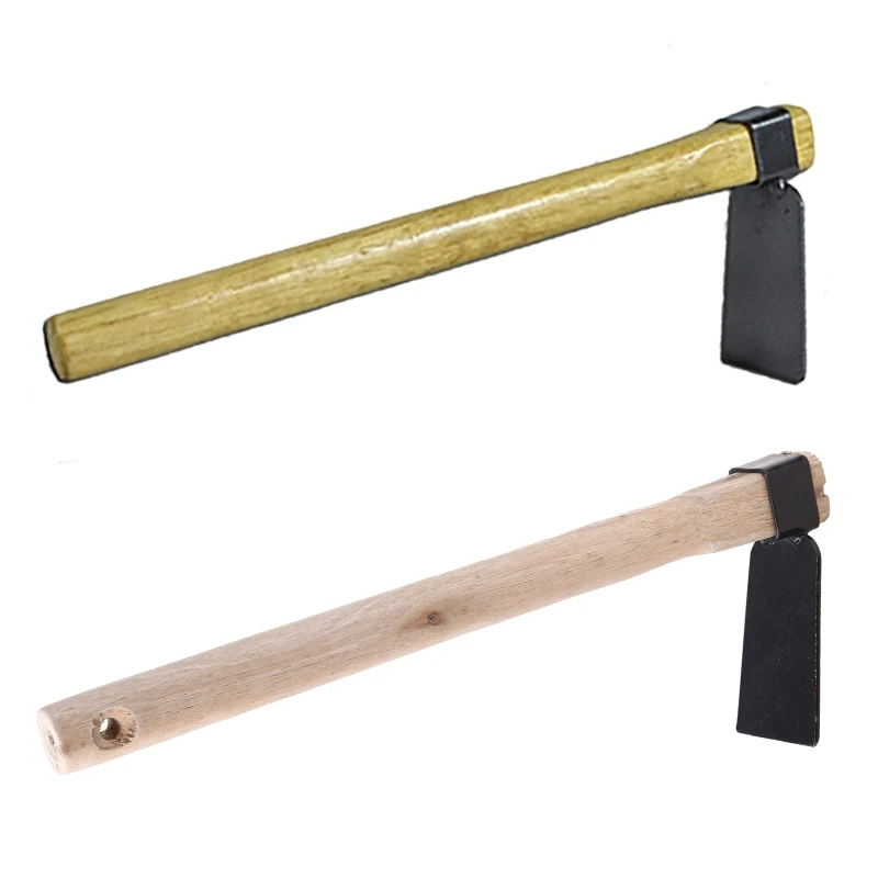 35cm Vegetable Gardening Hoe Garden Tools Garden Hoes Single Headed Weeding Tool 3