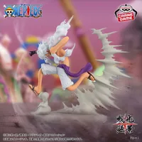 BANPRESTO-Figurine One Piece Monkey D Luffy Gear5 en PVC, Modèle d'Action, Jouet, Cadeau 4