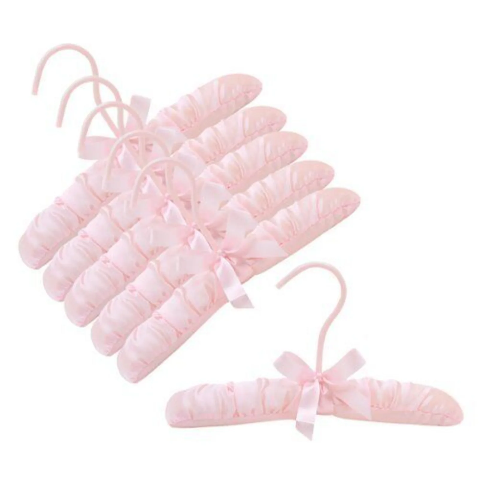 

Only Hangers SH800 10-inch pink baby satin cushion bag (6)-