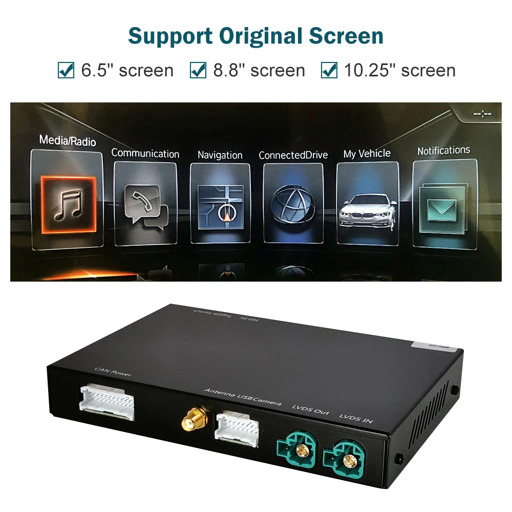 RoadTop ワイヤレス CarPlay BMW NBT EVO RoadTop ワイヤレス CarPlay BMW NBT EVO 1 2 3 4 5 6 7 シリーズ X1