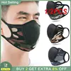 1/2PCS Colors Cycling  Breathable Mouth Mask Dust-proof Anti-ultraviolet Cotton Camouflage Masks Riding Breathanle Mesh Masks 1