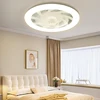 LED Ceiling Fan Light Simple and Cool Style Remote Control with Infinite Dimming 6 Levels of Wind Speed Living Room Bedroom 6