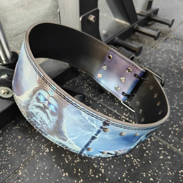 God's Power Weightlifting Belt, Gym Extreme Workout Belt for Men & Women, Professional Powerlifting Belt for Deadlift, Squat 4