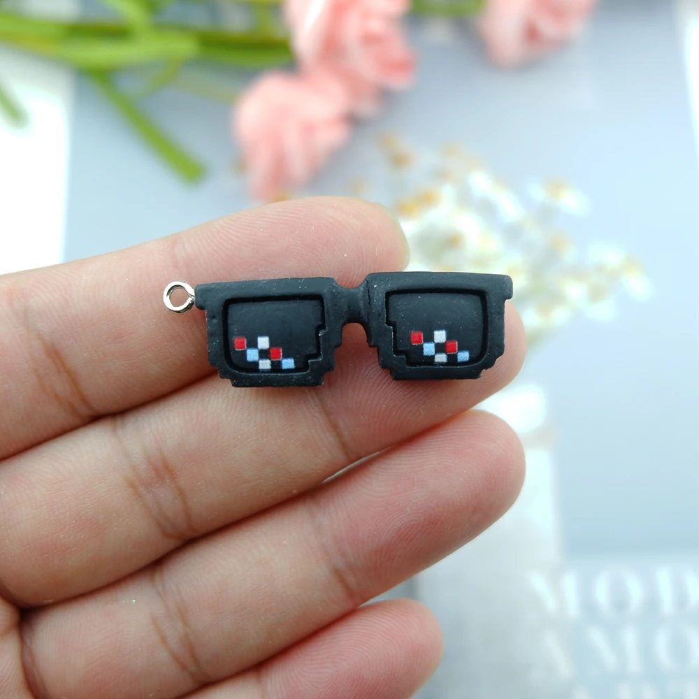 Sunglasses Charms for Jewelry Making Diy Earring Bracelet Pendant Accessories Findings Phone Making Bulk Wholesale - 6