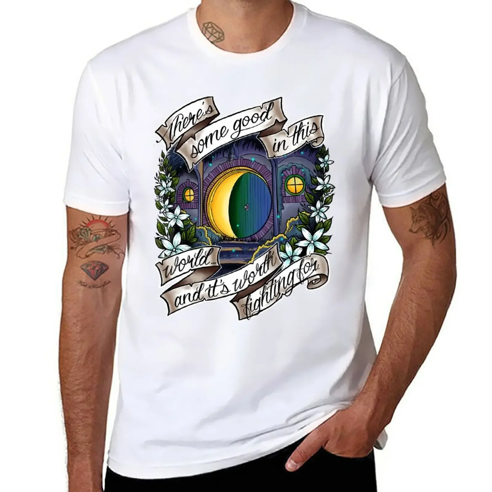 

In a Hole in the Ground T-Shirt plus sizes plus size tops heavy weight t shirts for men