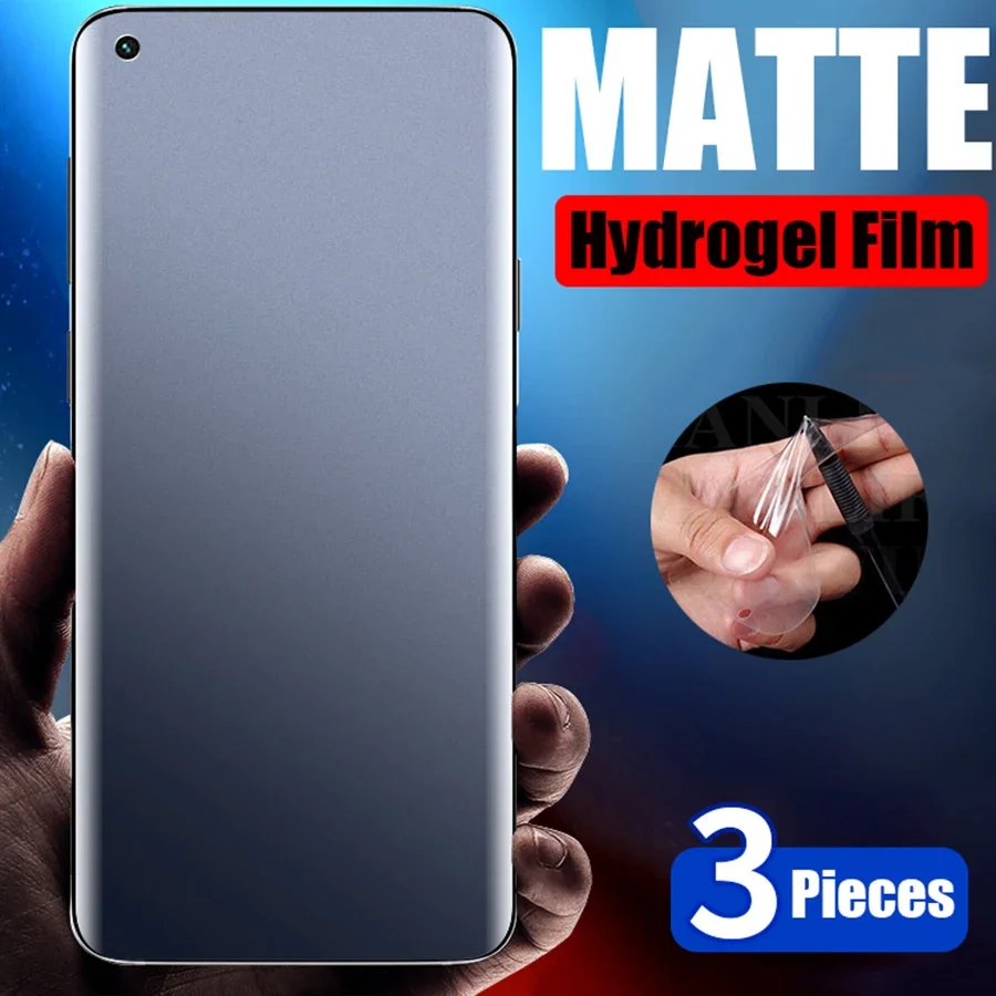 1–3 Stück matte Hydrogelfolie für Samsung Galaxy S24 S23 Ultra S22 S21 S10 Plus TPU Displayschutzfolien für Samsung Note 20 10 9 Plus