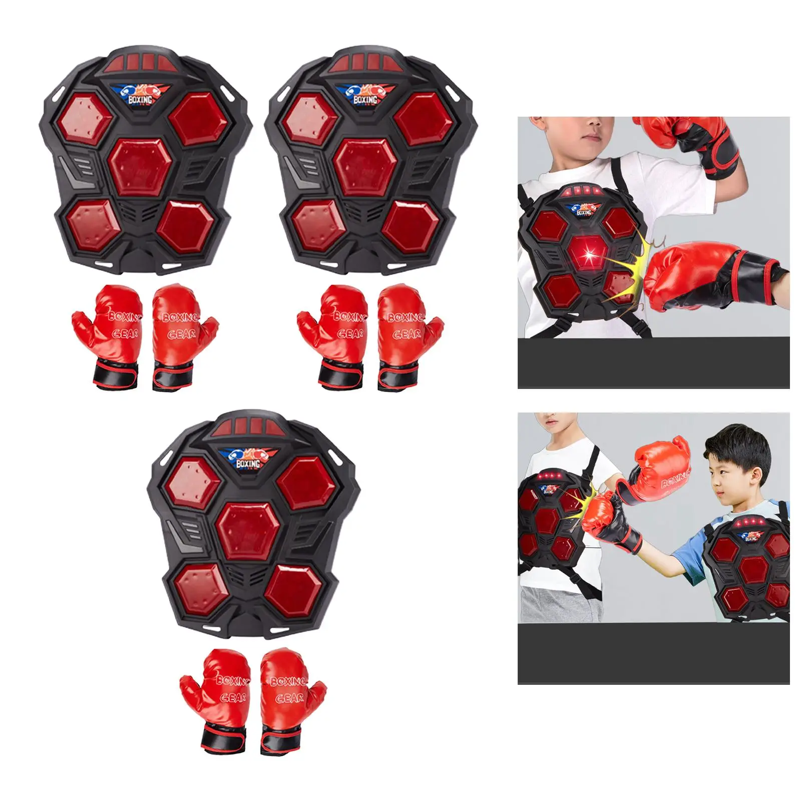 Electronic Boxing Machine with Light Punching Pad for Focus Taekwondo Sanda