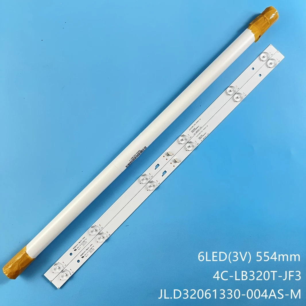 

LED Strips for JL.D32061330-004BS-M 32HR332M06A9 PB08D554173BL051-002H 4C-LB320T-HR7 4C-LB320T-GYT HR-76C27-18099 LE8RD2R0-C-K