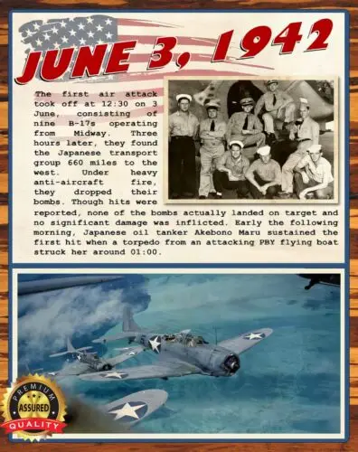 

Битва за середину-июнь 3,1942 года-восстановленный металлический знак