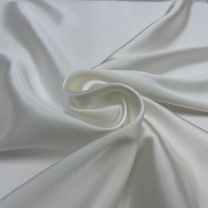 

26momme Silk Soteil Crepe Satin Plain Heavy Fabric