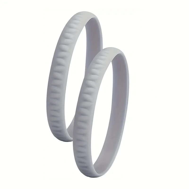 1/2pcs Patella Silicone Band Basketball Running Knee Stabilizer Strap Elastic Anti-slip Knee Pain Relief Joint Support Brace