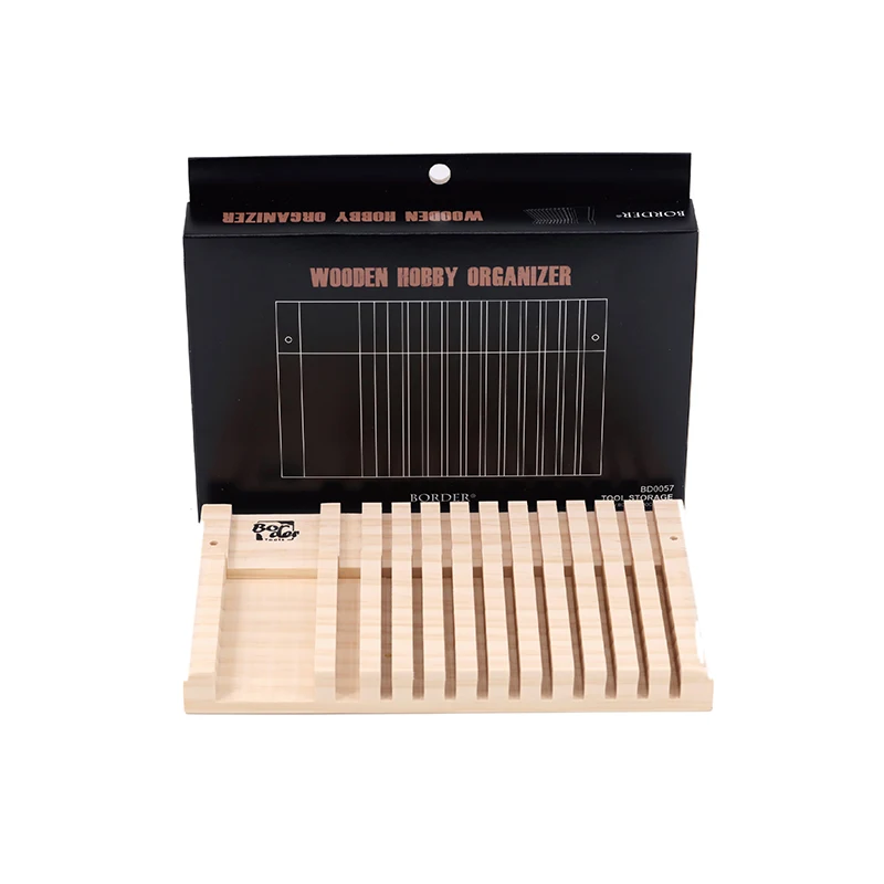 New Border Bd0057 Tool Storage Wooden Hobby Organizer For