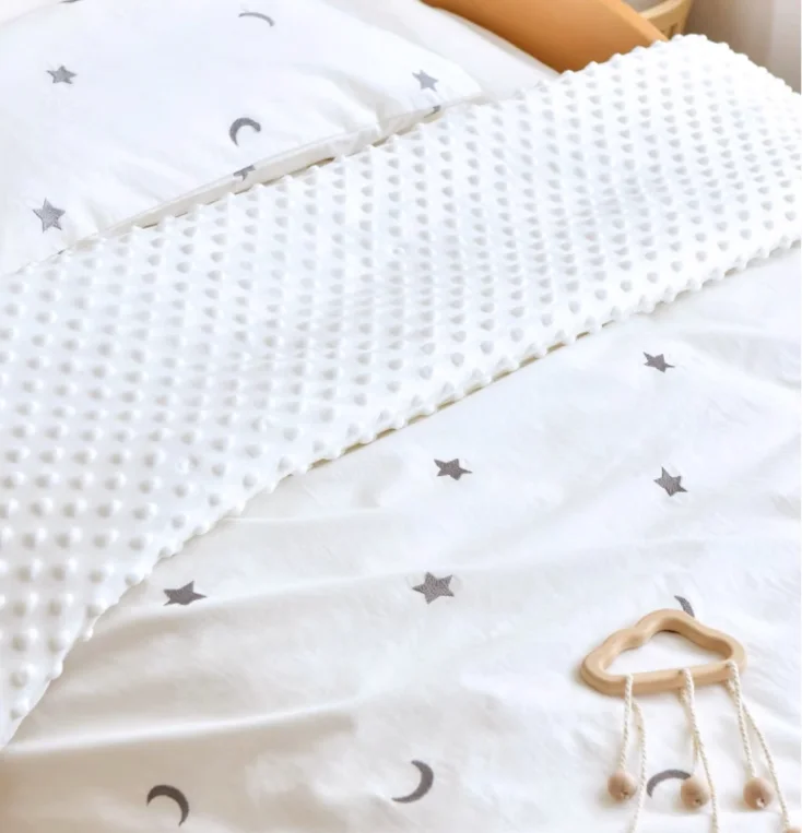 3PC Bedding Set Cotton Baby/Child Crib Bed Duvet Cover Sheet/ Pillowcase (Without Filler) 6