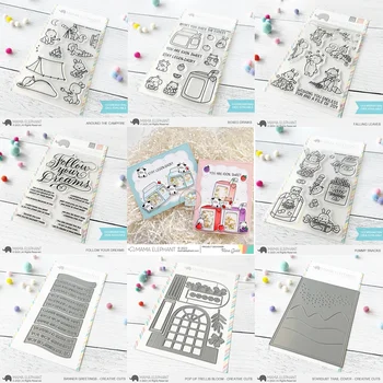 2023 금속 절단 다이 및 스탬프 스크랩북 연습용, DIY 앨범 장식 카드 공예 다이