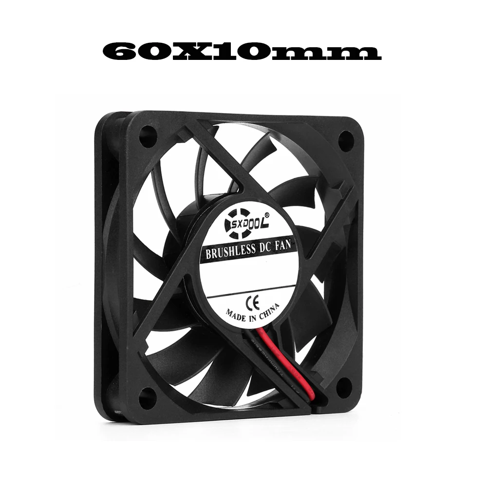 Refrigeração Axial Brushless do Motor Case Ventilador Silencioso 2pin Rolamento Luva 40 mm 50 mm 60 mm 70 mm 80 mm 92 mm 120 mm dc 5v 12v 24v de - Imagem 3