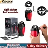 PGM Golf Electric Scriber Finds rotates Center Of Gravity Distribution Line LED Ball Painter Accessories Ball Spot Marker Tool 2