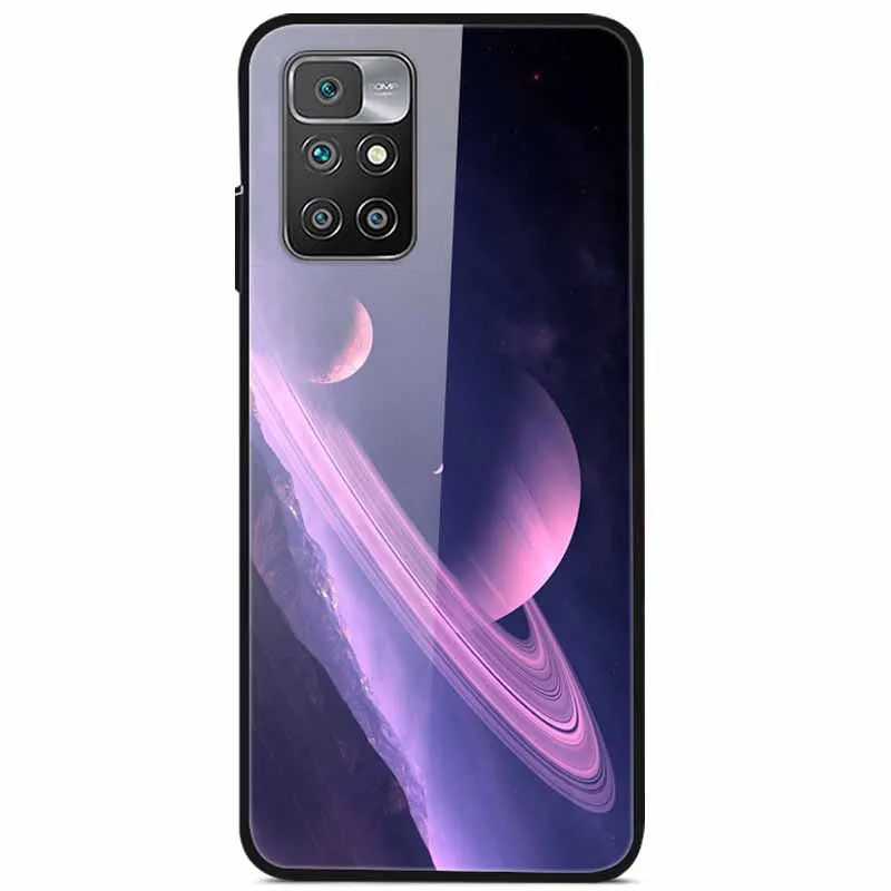 Space Starry Tempered Glass Phone Case - Durable Protective Cover