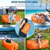 Lazy Inflatable Sofa Outdoor Portable Inflatable Couch Folding Camping Inflatable Sofa Outdoor Furniture Inflatable Lounger 2