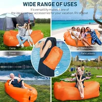 Lazy Inflatable Sofa Outdoor Portable Inflatable Couch Folding Camping Inflatable Sofa Outdoor Furniture Inflatable Lounger 2