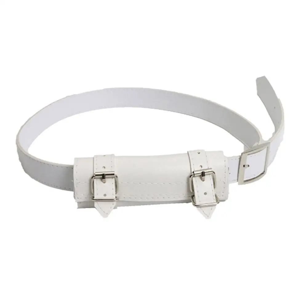 PU Leather Belt For Katana Belt Demon Slayer Rapier Strap Holster Sword Waist Sheath Scabbard Holder 110CM leather belt waist belt pu leather belt