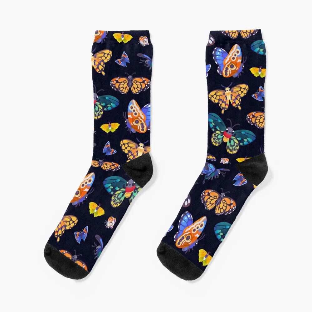 

Butterflies Day Socks bright garter man golf summer Socks Men's Women's
