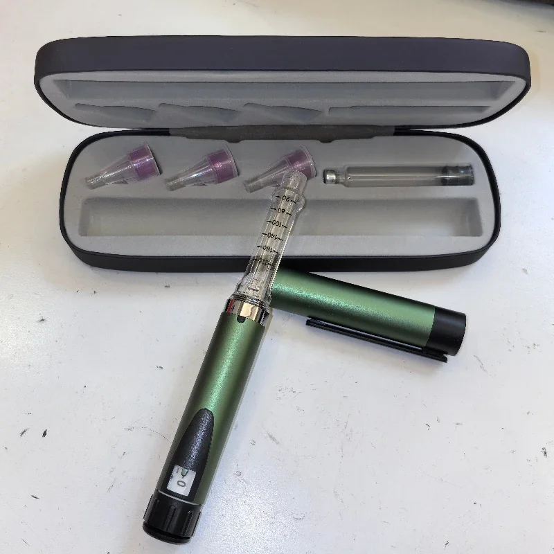 3ml ink cartridge reusable injection pen (excluding medication), suitable for insulin, growth hormone, etc., metal syringe