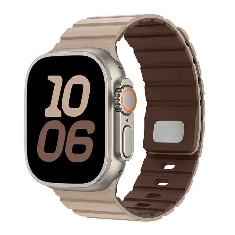 Silicone Magnetic Bracelet Watch Band