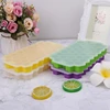 2024 New 37 Grids Honeycomb Mini Ice Maker Cube Eco-Friendly Cavity Silicone Tray Mold 6