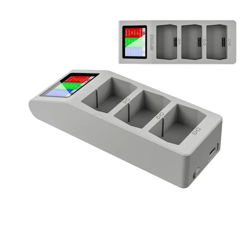 

Drone Charger Charger Hub With Storage Charging For Drone Battery Charge Three Intelligent Flight Battery Accessories For Drone