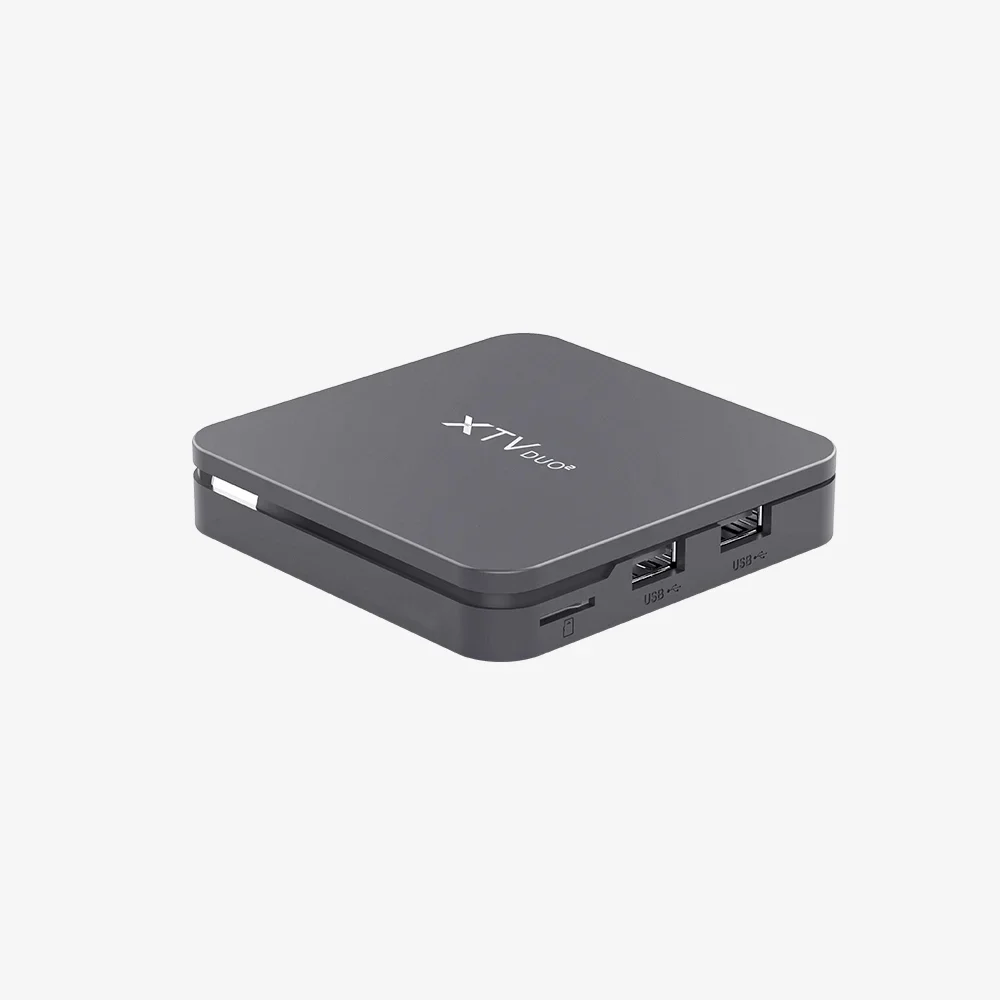 20PCS/Lot XTV DUO2 Android 11 tv box Xtreamcodes Receiver Stalker TV BOX 2G 16G Amlgoic S905W2 4K AV1 Media Player