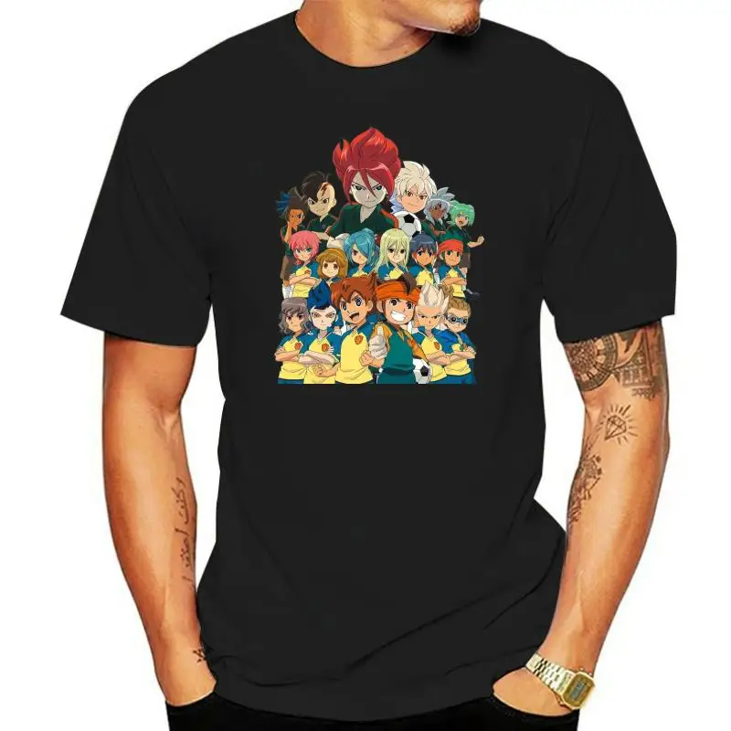 Inazuma Eleven T Shirt Estate A Maniche Corte Colore Bianco Inazuma Eleven Logo T Shirt Tees Top Tshirt Hip Hop Inazuma 11 T-Shirt