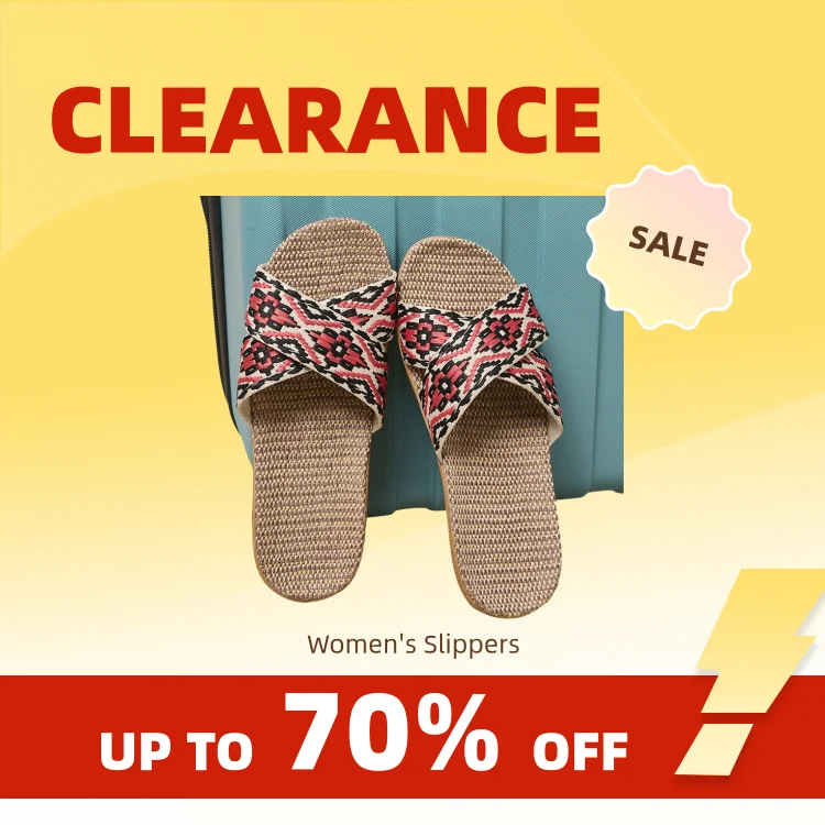 Slippers Sandals Shoes Women's Slippers Clearance Continuous updates