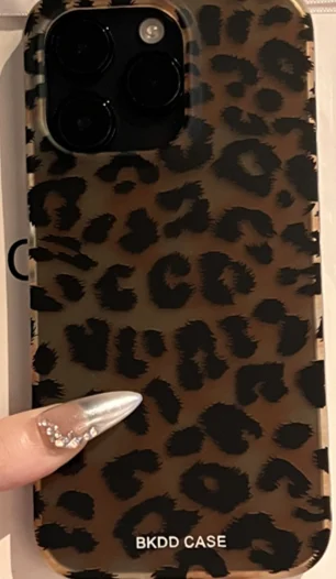 【Hoge kwaliteit】 Zacht afgewerkt bruin luipaardprint telefoonhoesje nieuwe iPhone 15 Promax high-end 13 sets 14 anti-drop 12_voghion.com