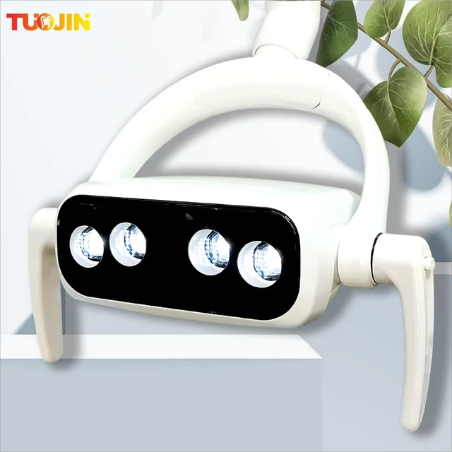 Dental 4 Bulb Dentist Lamp Dental Induction Surgical Oral Light Lamp For Dental Chair Spare Part Dentistry Accessories