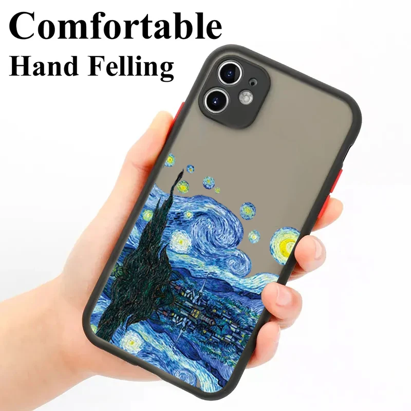 Van Gogh Art Case For Samsung Galaxy S25 S23 S24 FE S22 Ultra A16 A14 A34 A55 A54 A33 A53 A32 A15 A35 Sunflowers Aesthetic Cover - Image 4