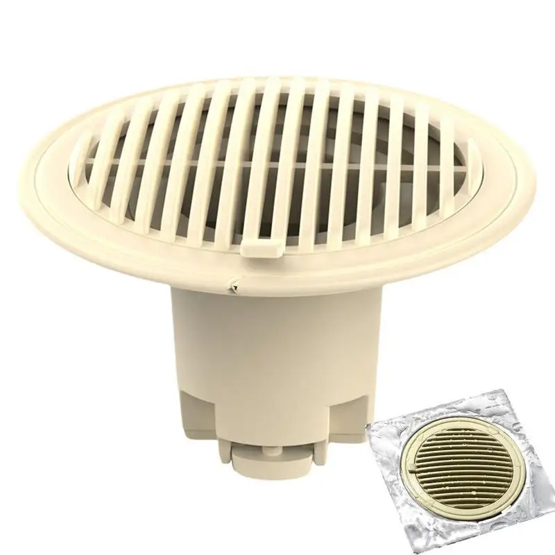 

Square Drain Cover For Shower Hair Drain Cover For Shower Silicone Hair Stopper Filter Shower Drain Protection Flat Strainer