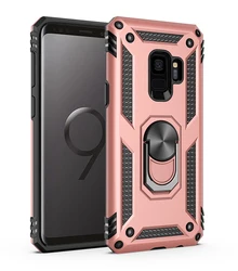 Rugged Armor Shockproof Bumper Case for J8 2018 J810 (Rose)
