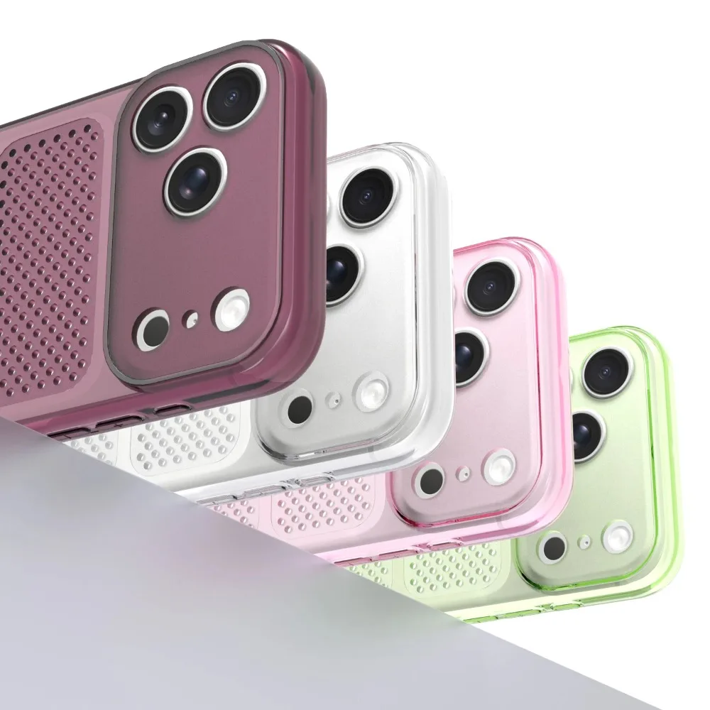 Ultra Thin Heat Dissipation Translucent Soft Silicone Phone Case