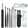 1 Set Ear Cleaning Otoscope Ear Wax Remover Wireless Ear Cleaner With Camera Ear Scoop Camera Otoscope With Earwax Cleaning Tool 1