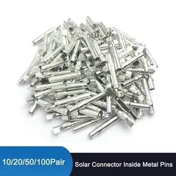 10/50/100 คู่ 1000V30A ชายและหญิง Solar Connector ภายในแกนโลหะใช้สําหรับสายพลังงานแสงอาทิตย์การเชื่อมต่อพลังงานแสงอาทิตย์เชื่อมต่อ pins 1