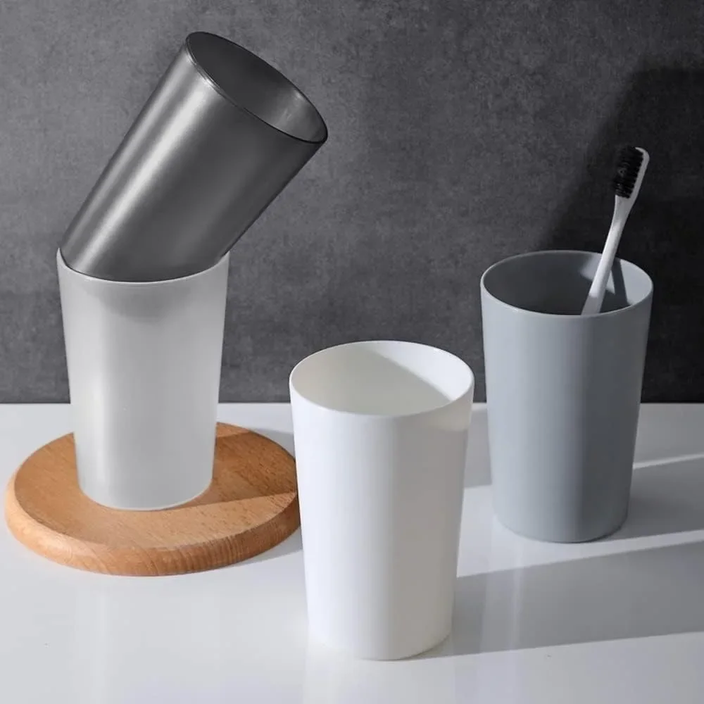 Bicchiere da bagno in plastica stile nordico per coppia_voghion.com