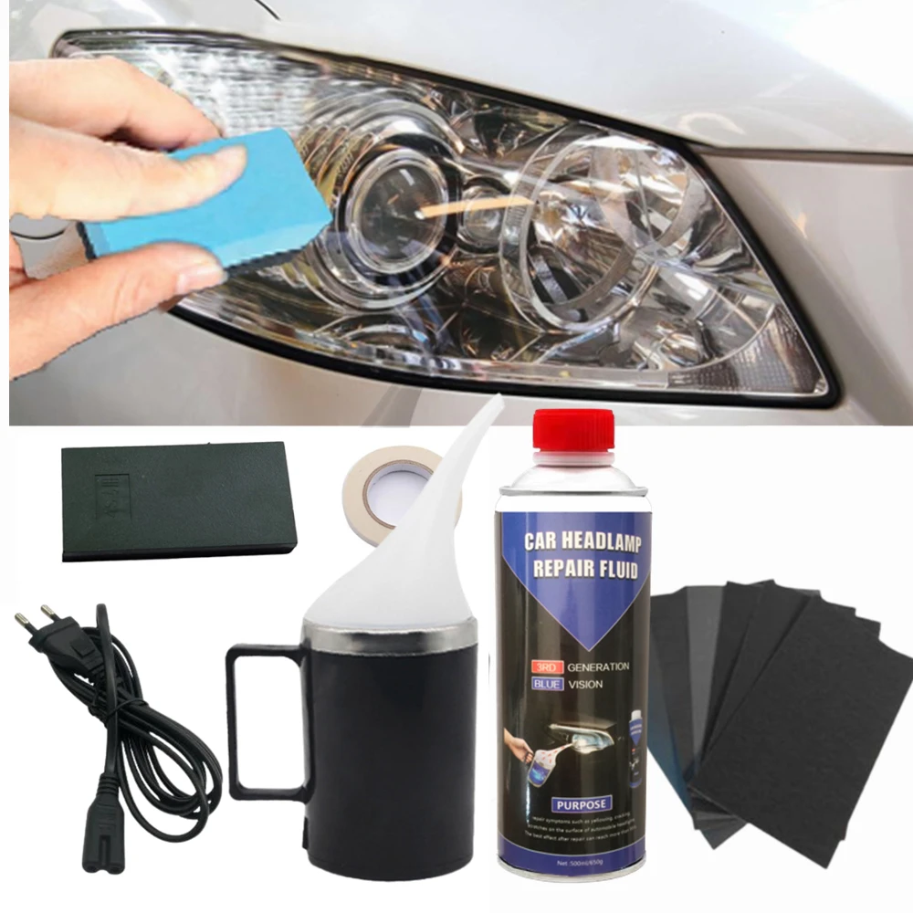 Car Headlight Repair Fluid Chemical Car Headlight Polishing Cleaner