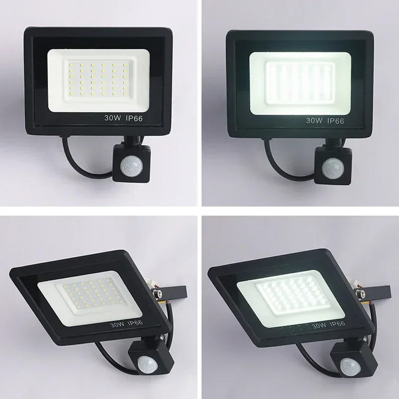 LED Flood Light LED Flood Light 10W 20W 30W 50W 100W AC 220V Reflector Spotlight Street Light Wall Lamp IP66 Waterproof Outdoor Garden Lighting