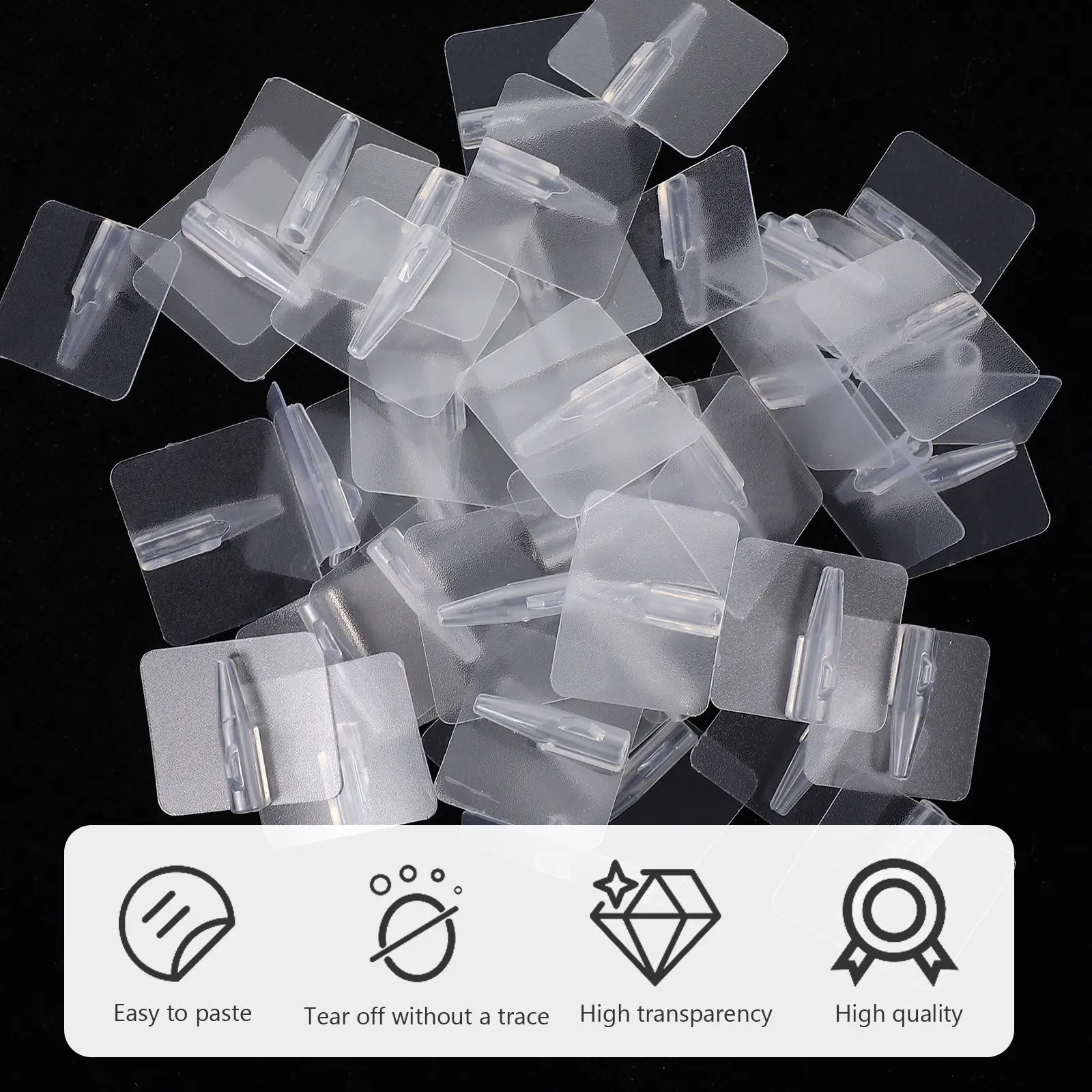 1봉 프리미엄 꽃다발 고정 스티커 강력 접착 DIY 포장재 꽃집 간식 과일 보관용