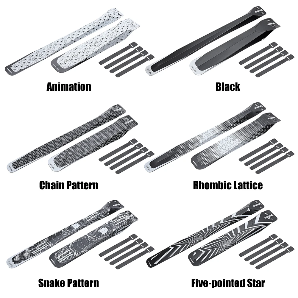 Foldable Bicycle Mud Guard Lightweight Fixed Gear Accessories