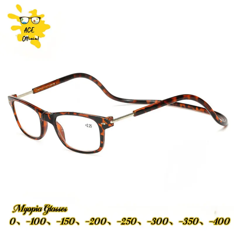 Presbyopic Glasses Presbyopic Glasses Presbyopia Protection Goggles Stone Man Mirror Transparent Acetate Rotatable Eye Strong Magnetic